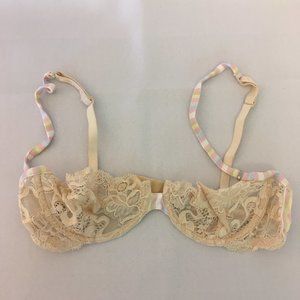 Malizia by La Perla Lace Bra 34 B Great Condition